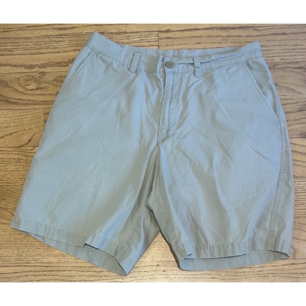 Patagonia Men's Tan Khaki Shorts Golf Summer Size 30 Organic Cotton